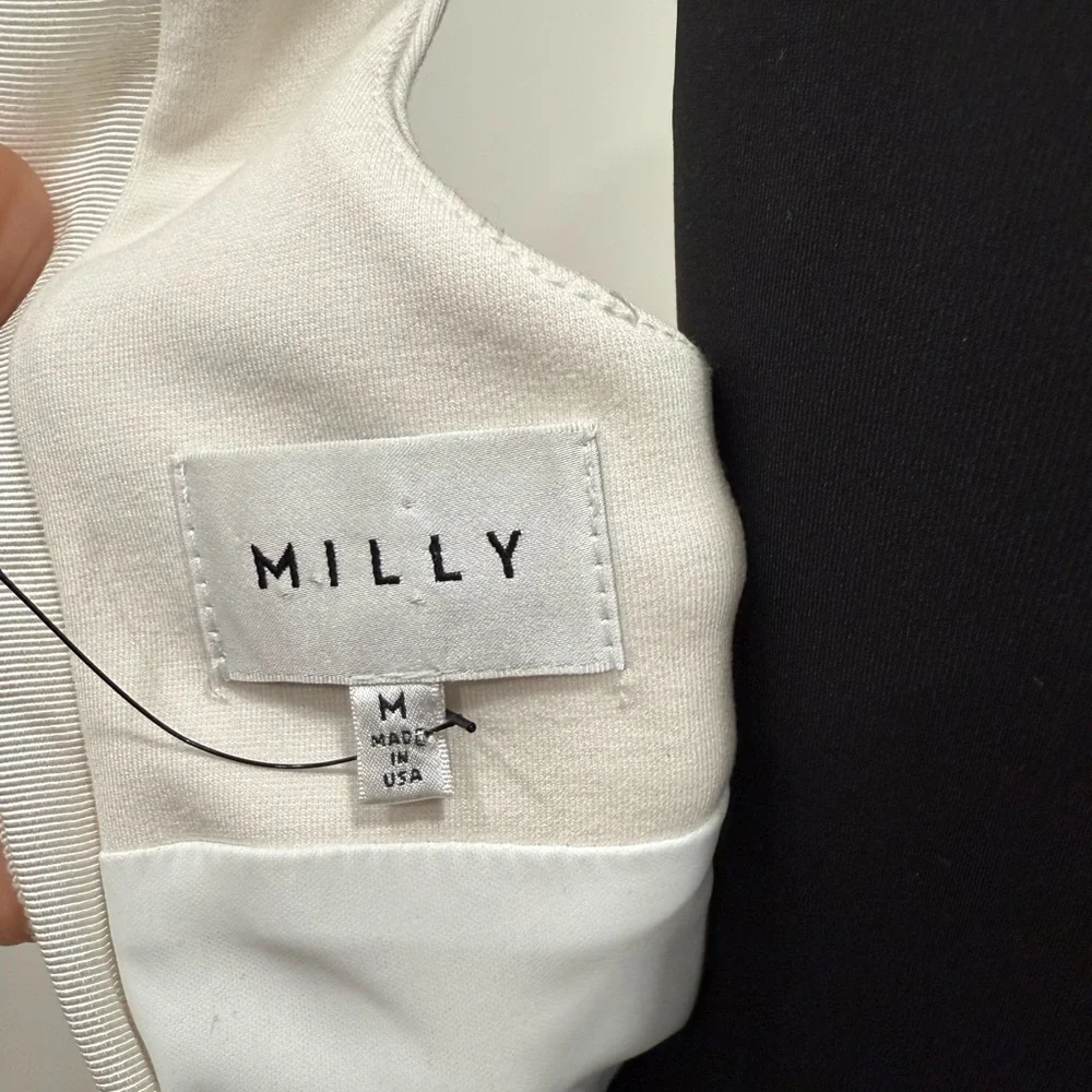 Milly Ivory and White Dress - Picture 6 of 6